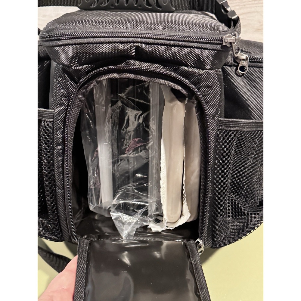 *NWOT* Lady Boss Lunch Bag Multi Compartment Insulated Inserts And Containers - Picture 5 of 5